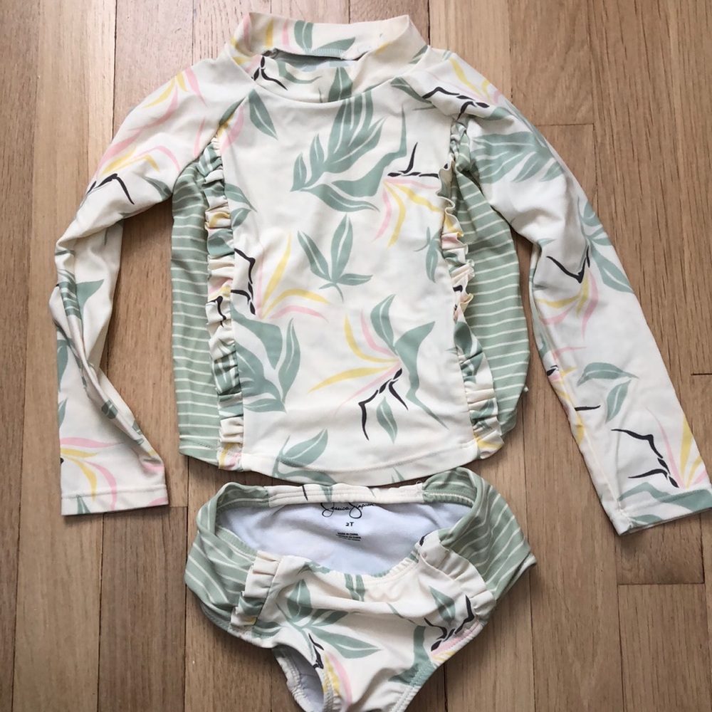 JESSICA SIMPSON toddler bathing suit